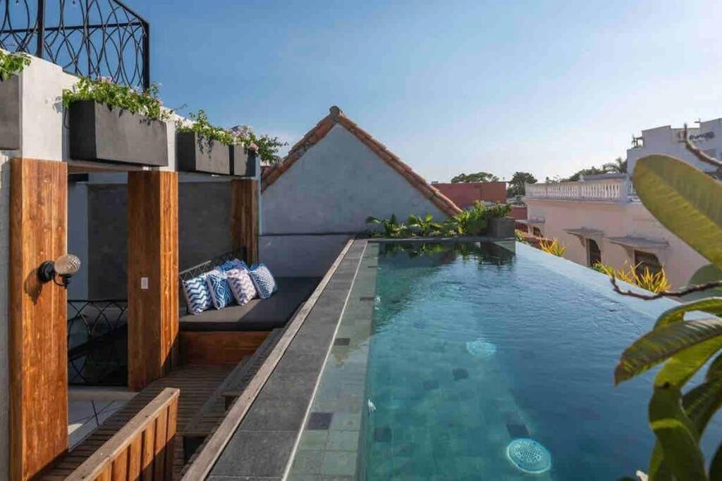Casa San Antonio, Villa De Diseno Con Piscina En La Azotea. - Cartagena