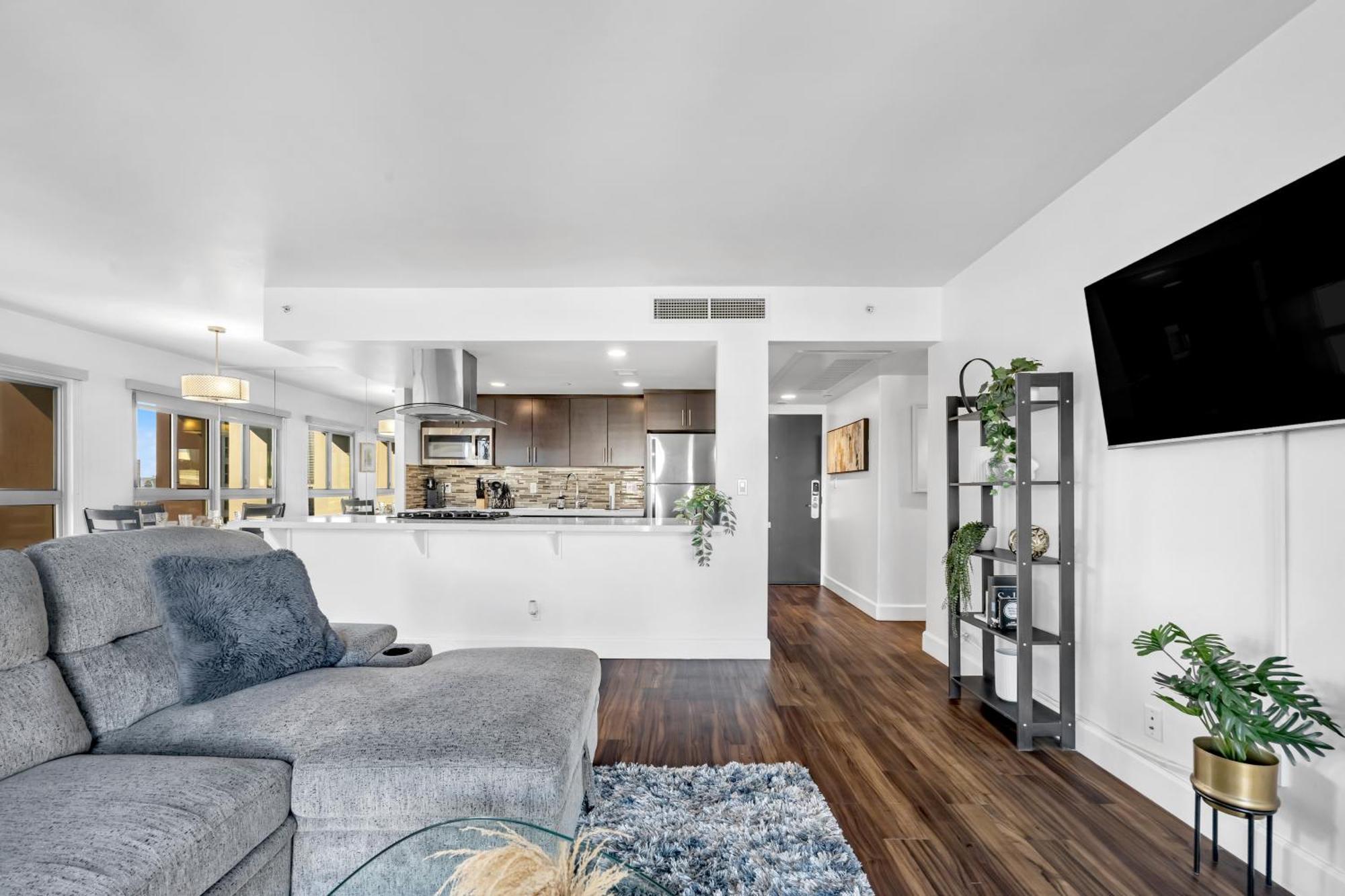 Modern Luxury 2 Bed With Panoramic City Views In Downtown La